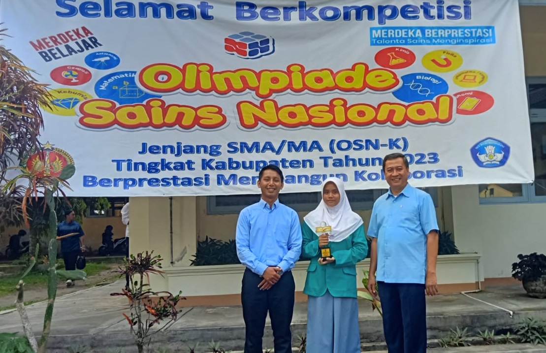 Siswi SMA Kolombo Meraih Juara OSN di Tingkat Kabupaten / Kota Jenjang SMA / MA Tahun 2023